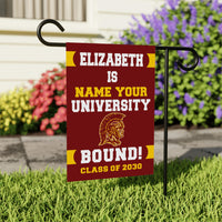 Personalized College Bound Garden Flag, Class of 2026 Flag, Senior 2026 Graduation Flag, Future College Banner, Graduation Decor Gift