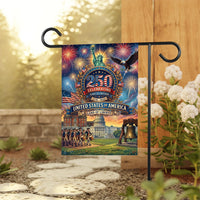 USA 250 Years Garden Flag Double Sided, Patriotic 1776 2026 Yard Sign Flag, American Anniversary Decor, Fourth of July Garden Flag