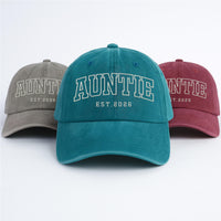 Custom Uncle Est 2026 Embroidered Hat, Auntie Est Cap, New Aunt Gift, Baby Announcement Gift, Future Aunt Baseball Hat, Pregnancy Reveal