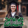 Personalized Graduation 2026 Cutout Sign, Custom Name Senior 2026 PVC Sign, Class of 2026 Photo Prop, Graduation Party Decoration