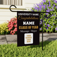 Personalized Graduation 2026 Garden Flag, Double Sided, Custom College Bound, Outdoor Graduation Decoration Yard Sign, Class of 2026 Flag
