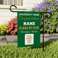 Personalized Graduation 2026 Garden Flag, Double Sided, Custom College Bound, Outdoor Graduation Decoration Yard Sign, Class of 2026 Flag