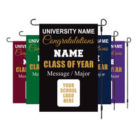 Personalized Graduation 2026 Garden Flag, Double Sided, Custom College Bound, Outdoor Graduation Decoration Yard Sign, Class of 2026 Flag