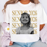 Custom Photo Graduation 2026 Shirt, Personalized Graduate Shirt, Class of 2026 Tee, Senior Photo Collage Shirt, Graduation Gifts