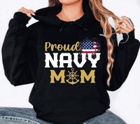 Proud U.S. Navy Family Shirt, Personalized Military Family Shirt, Boot Camp Graduation Tee, Proud Navy Mom Shirt, Military Gifts