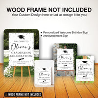 Graduation Welcome Sign 2026 Foam Board, Personalized Graduation Party Sign, Class of 2026 Welcome Poster, Senior Celebration Decor