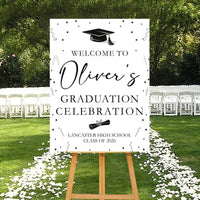 Graduation Welcome Sign 2026 Foam Board, Personalized Graduation Party Sign, Class of 2026 Welcome Poster, Senior Celebration Decor