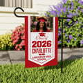 Personalized Graduation Garden Flag 2026, Custom Photo Name School Flag, Class of 2026 Yard Flag, Double Sided Outdoor Decor Gift