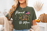 Custom Army Family Shirt, Proud Army Mom Shirt, Military Family Tee, Army Dad Shirt, Unisex Personalized Army Shirt, Army Gifts