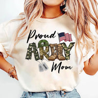 Custom Army Family Shirt, Proud Army Mom Shirt, Military Family Tee, Army Dad Shirt, Unisex Personalized Army Shirt, Army Gifts