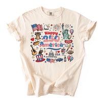 Happy 250 America Shirt, Patriotic Kids Shirt, 1776 2026 Tee, Independence Day Shirt, Unisex America Shirt, USA Gifts, Gifts for Kids
