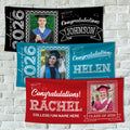 Personalized Graduation Banner with Photo, Custom Name School Banner 2026, Class of 2026 Outdoor Graduation Party Decoration Yard Sign