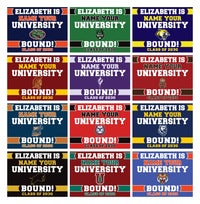 Personalized College Bound Yard Sign Class of 2026, Graduation Yard Sign Senior 2026 Sign, University Bound Grad Sign Outdoor Decoration
