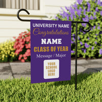 Personalized Graduation 2026 Garden Flag, Double Sided, Custom College Bound, Outdoor Graduation Decoration Yard Sign, Class of 2026 Flag