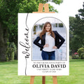 Graduation Welcome Sign, Custom Photo Foam Board Sign, Class of 2026, Graduation 2026, Personalized Party Entrance Decor with Name