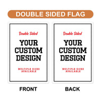 Your Custom Design Garden Flag, 12x18 Double Sided Yard Flag, Custom Family Decor, Personalized Photo Logo Porch Decor, Housewarming Gift