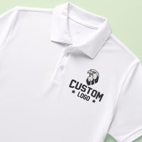 Custom Embroidered Polo Shirt for Men and Women, Personalized & Printed Polo Shirts for Business, Casual Wear, Sports Teams, Work Uniforms (Youth)