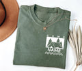Custom Camp Shirt, Personalized Camping Pocket Tee, Family Camp Trip Shirt, Summer Camp Matching Outfit, Camp Name Vacation Tee