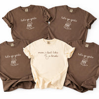 Bride Squad Shirts, Bachelorette Party Shirts, Western Cowgirl Bride Tee, Lets Go Girls Bridal Party Matching Shirts Gift