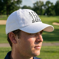 Personalized Best Dad By Par Embroidered Golf Hat, Custom Father's Day Cap, Grandpa Golf Gift, Adjustable Dad Hat for Stylish Golf Dads Gift