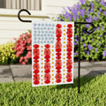 Poppy Memorial Day Garden Flag, 12x18 Double Sided Yard Flag, Patriotic Outdoor Decor, Veterans Remembrance Decor, Memorial Day Gift