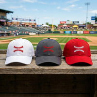 Baseball Stitch Embroidered Hat, Sports Fan Game Day Dad Hat, Adjustable Cotton Cap, Baseball Mom Coach Gift, Team Gift for Player