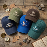 Custom Embroidered Baseball Cap, Personalized Logo Hat, Custom 3D Text Logo for Business Team, Adjustable Cotton Cap, Employee Gift