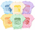 Personalized School Mascot Shirt, Custom Team Spirit Tee, Stacked Varsity Mascot Design, School Pride Outfit, Custom Team Gift for Fans
