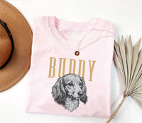 Personalized Pet Photo And Name Shirt, Custom Dog Portrait Tee, Custom Animal Memorial T-Shirt, Dog Mom Cat Mom Gift, Pet Loss Gift