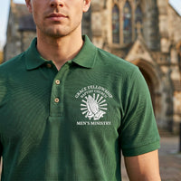 Custom Embroidered Polo Shirt for Church Ministry Teams, Personalized Polo Shirts for Ushers, Men's Ministry, Church Staff, Volunteers