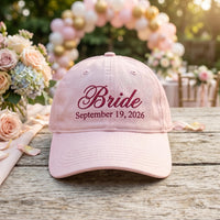 Custom Embroidered Baseball Cap, Personalized Logo Hat, Custom 3D Text Logo for Business Team, Adjustable Cotton Cap, Employee Gift