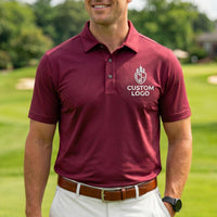 Custom Embroidered Polo Shirt for Men and Women, Personalized & Printed Polo Shirts for Business, Casual Wear, Sports Teams, Work Uniforms (Adult)