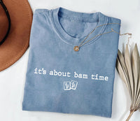 Funny Mahjong Player Shirt, It's About Bam Time Tee, Bamboo Tile Game Night Top, Mahjong Lover Outfit, Vintage Card Club Gift For Her