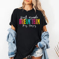 Personalized Teacher Dream Team Shirt, Custom Grade Level Tee, Colorful Classroom Shirt, Back to School Gift Tee, Gift for Educator