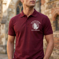 Custom Embroidered Polo Shirt for Church Ministry Teams, Personalized Polo Shirts for Ushers, Men's Ministry, Church Staff, Volunteers