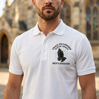 Custom Embroidered Polo Shirt for Church Ministry Teams, Personalized Polo Shirts for Ushers, Men's Ministry, Church Staff, Volunteers