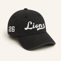 Personalized Tigers Embroidered Baseball Cap, custom team name number cap, Game Day Dad Hat, baseball player fan gift, Team Gift for Fans