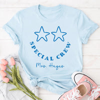 Personalized Special Crew Teacher Shirt, Custom Teacher Name Tee, Star Classroom Team Shirt, Back to School Gift, Gift for Teacher