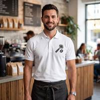 Custom Logo Polo Shirt, Front and Back Logo Design, Company Uniform for Staff, Business Team Apparel, Church Groups and Golf Event Polo
