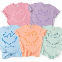 Personalized Special Crew Teacher Shirt, Custom Teacher Name Tee, Star Classroom Team Shirt, Back to School Gift, Gift for Teacher