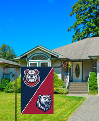 Custom Mascot Garden Flag, 12x18 Double Sided Outdoor Decor, Team Rivalry Yard Flag, School Spirit Porch Accent, Game Day Gift