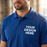 Custom Logo Polo Shirt, Front and Back Logo Design, Company Uniform for Staff, Business Team Apparel, Church Groups and Golf Event Polo