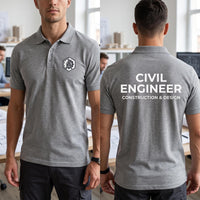 Custom Logo Polo Shirt, Front and Back Logo Design, Company Uniform for Staff, Business Team Apparel, Church Groups and Golf Event Polo