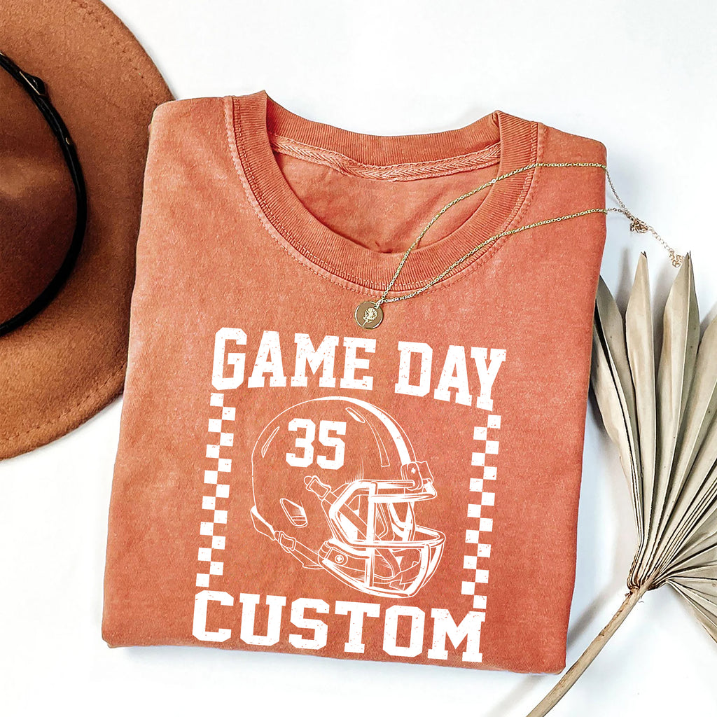 Game Day Custom Shirt, Football Season Shirt, High School Football Tee