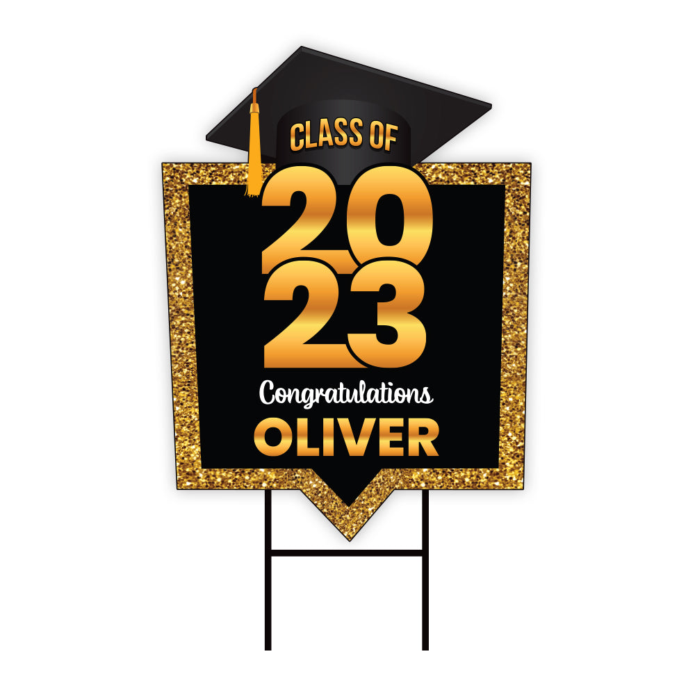 Personalized Graduation Yard Sign 2024