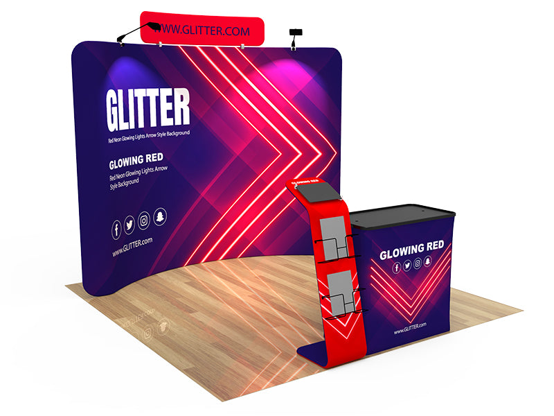 Custom Trade Show Booth 10x10 VP11