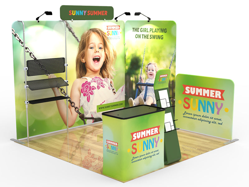 Custom Trade Show Booth 10x10 VP7