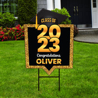 Personalized Graduation Yard Sign 2024