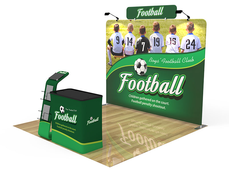 Custom Trade Show Booth 10x10 VP15