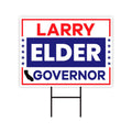 Larry Elder For California Governor Yard Sign